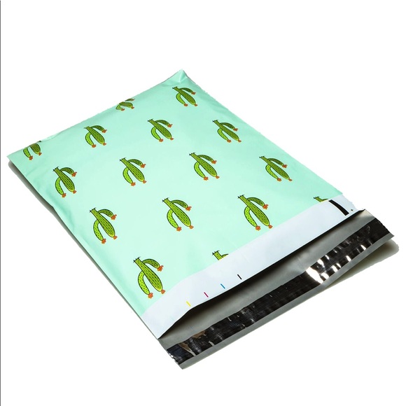 50 6X9 Cactus Green Poly Mailers PRICE IS FIRM - Picture 6 of 6